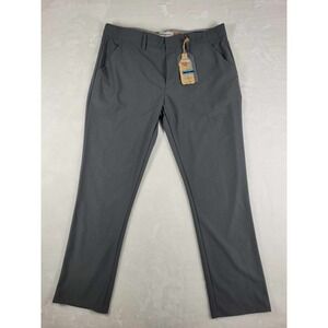 Tailor Vintage Luxe Performance Pants Mens 38x30 Gray Canaan Slim‎ Straight NWT